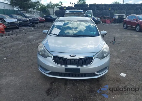 2014 Kia Forte Lx из США, поврежденный, VIN KNAFX4A62E5105906